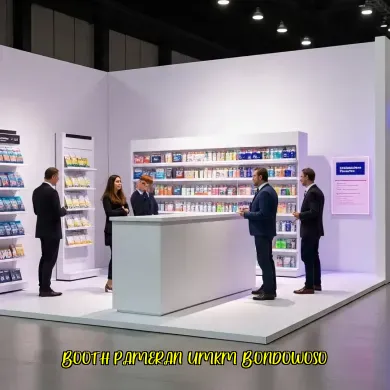 Booth Pameran Umkm Bondowoso